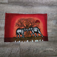 Elephants Batik Wall Art - Adelani Treasures