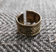 Adjustable Brass Ring - Adelani Treasures