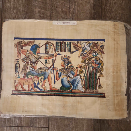 Egyptian Papyrus Wall #10 - Adelani Treasures