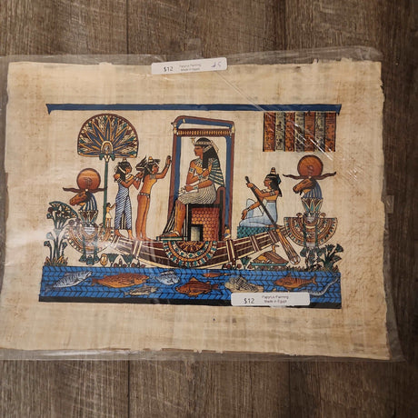 Egyptian Papyrus Wall Art #5 - Adelani Treasures