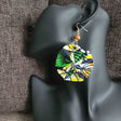 Fabric Swirl Earrings - Adelani Treasures