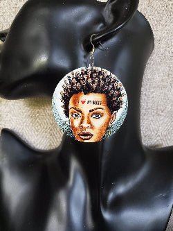 I love my roots earrings - Adelani Treasures