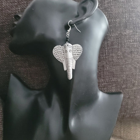 Kenyan Aluminum Earrings - Adelani Treasures