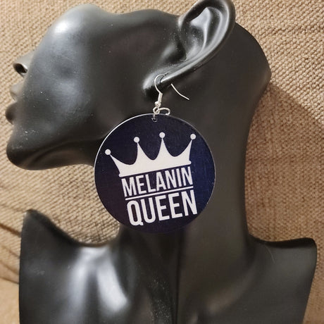 Melanin Queen Earrings - Adelani Treasures